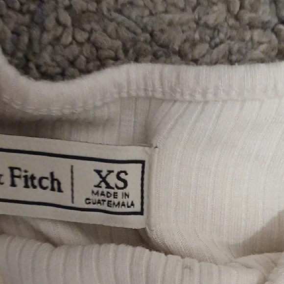 Abercrombie & Fitch Kids White Ribbed Bodysuit - Picture 3 of 5